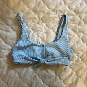 body glove blue bikini top size S